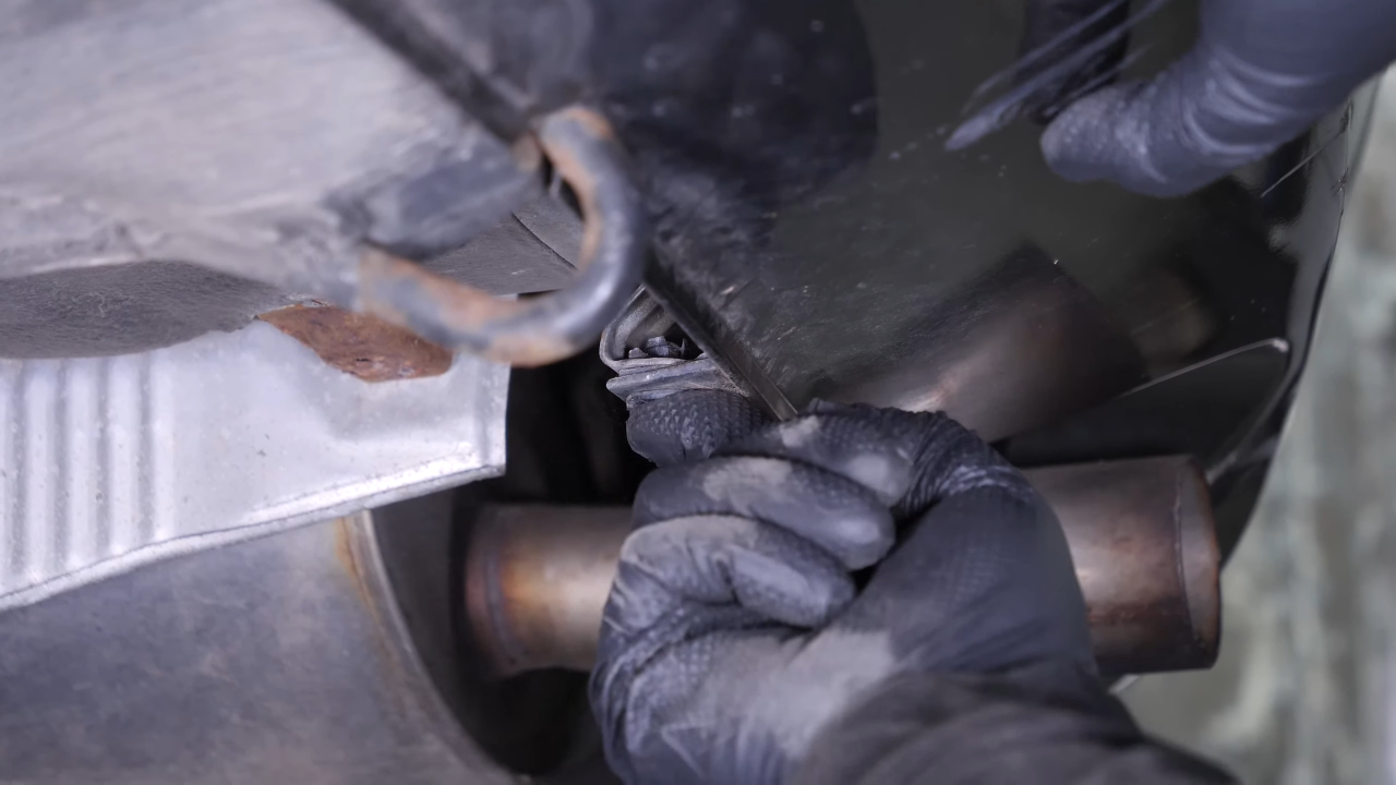 Reinstall the rear bumper cover