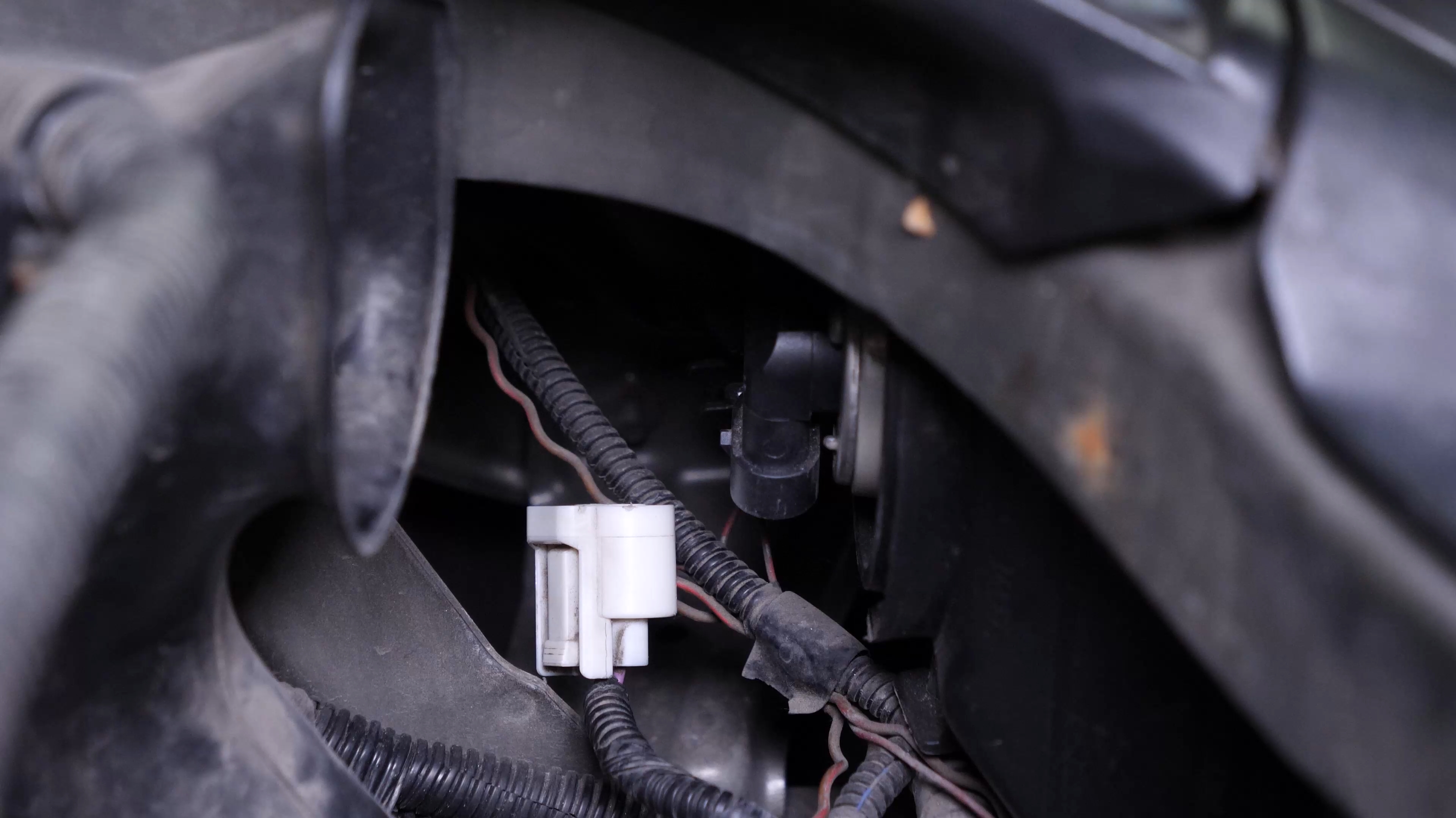 Replace the low beam bulb