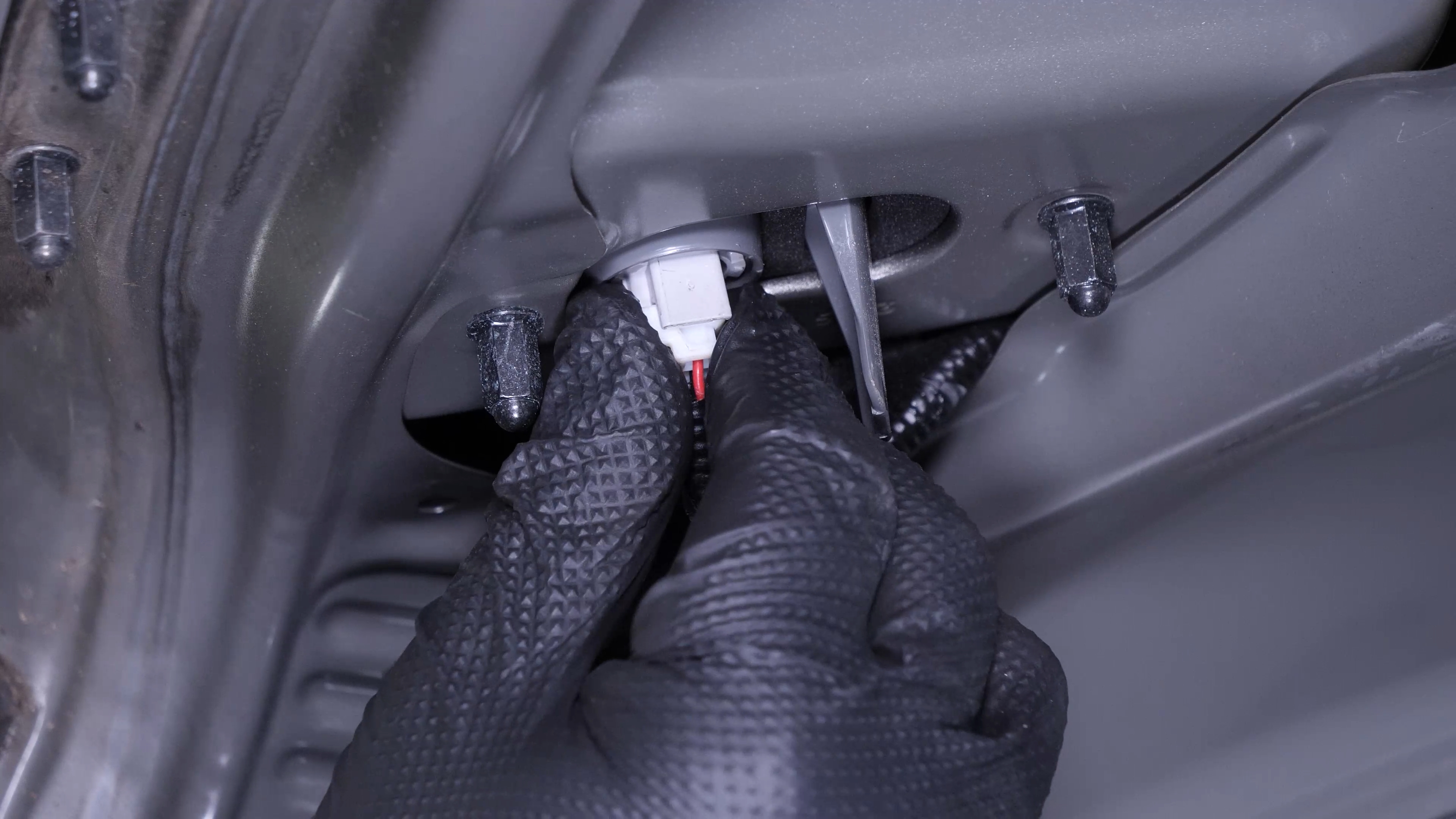 Replace the tail light bulbs