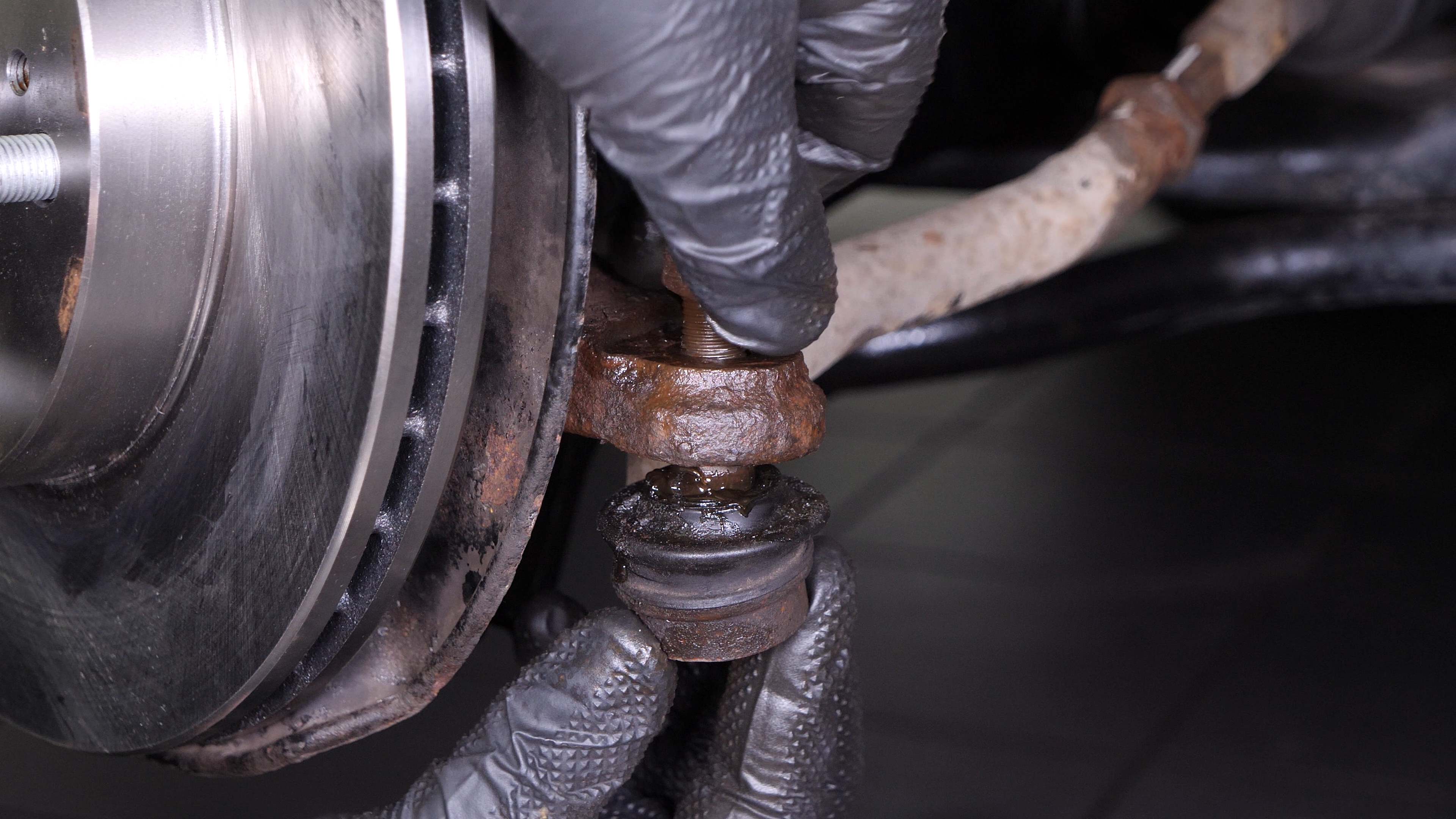 Remove the outer tie rod