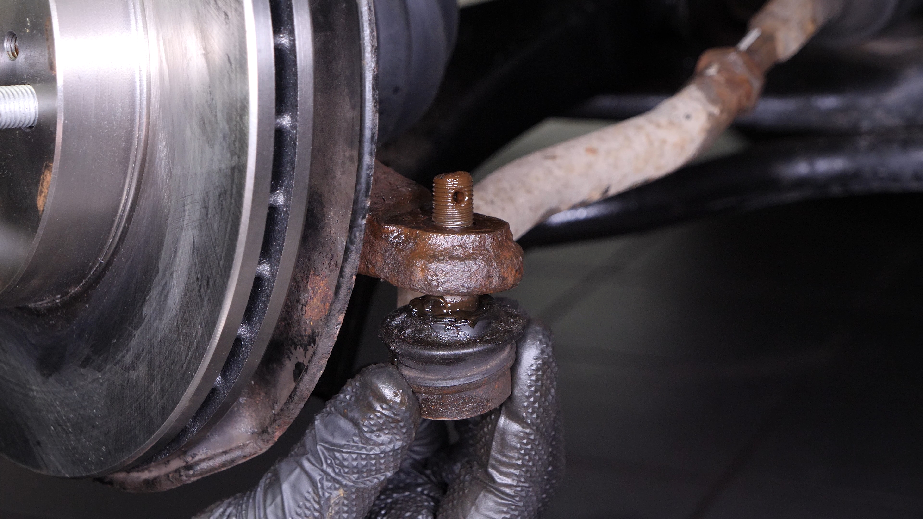 Remove the outer tie rod