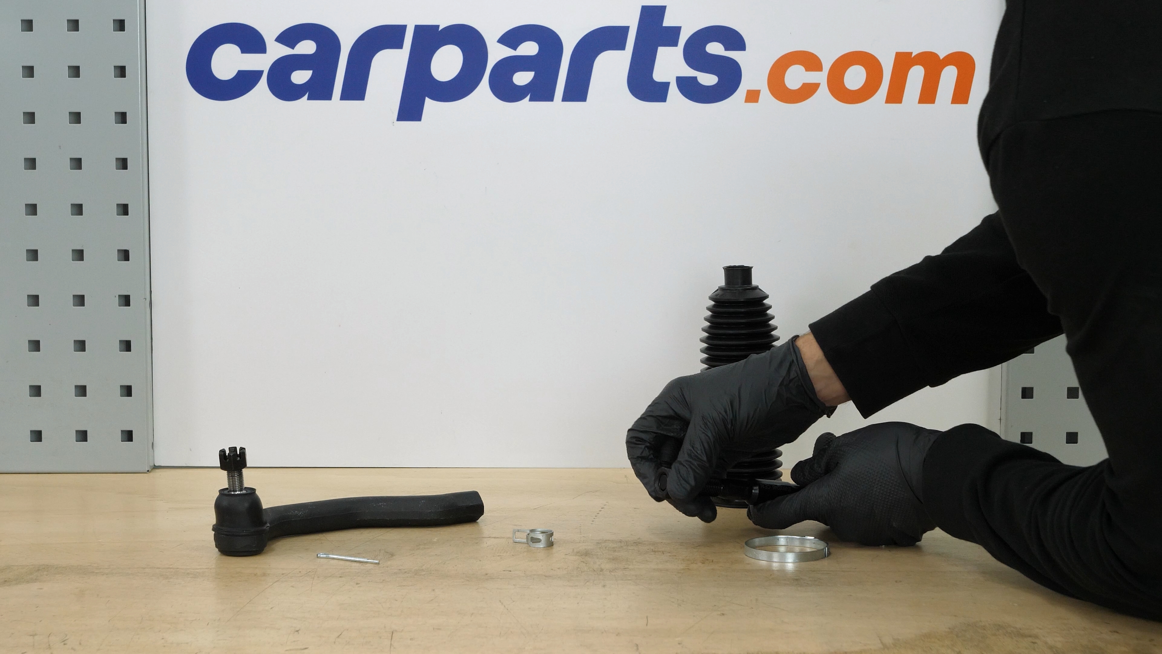 Install the new inner tie rod