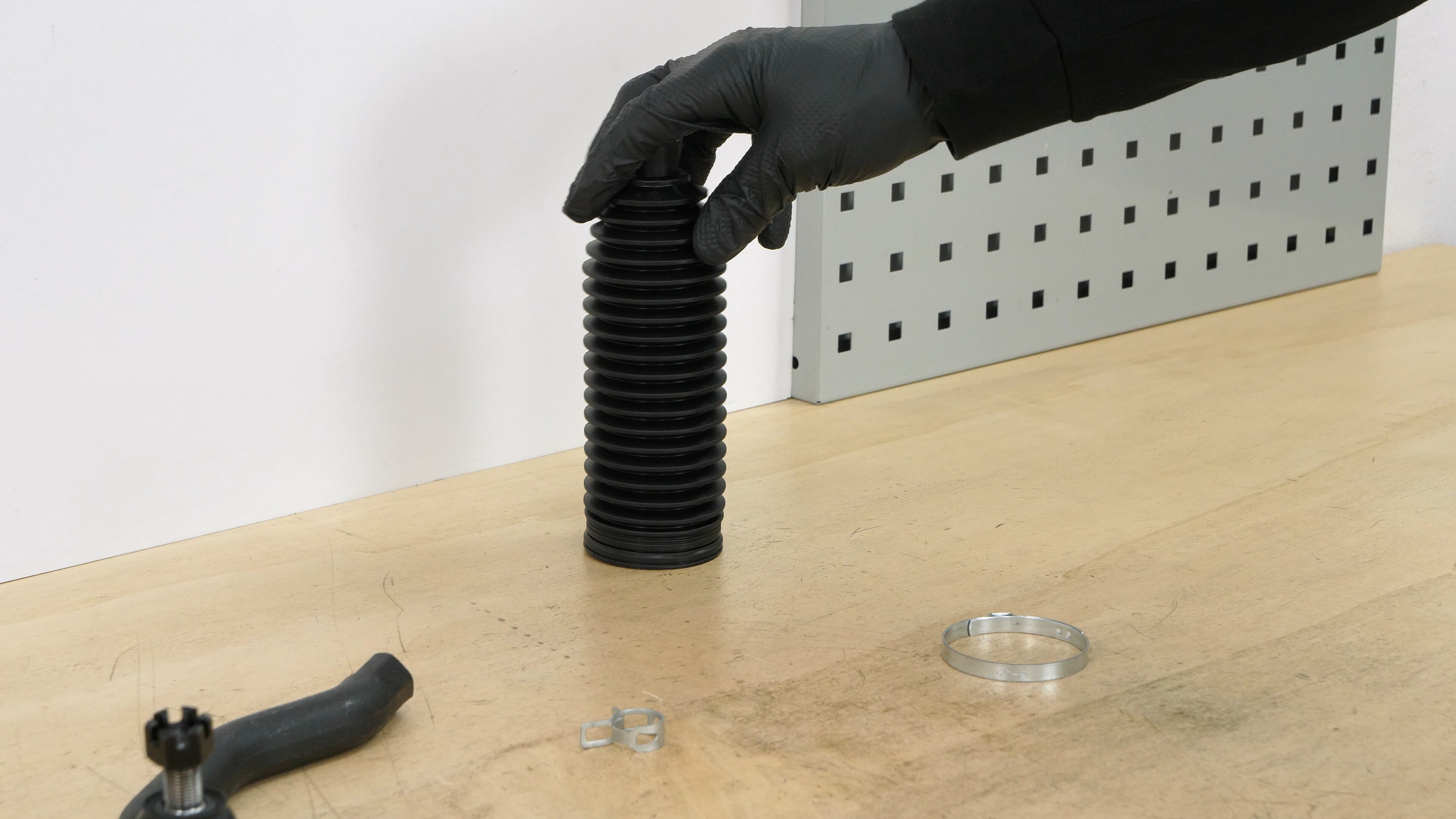 Install the protective sleeve
