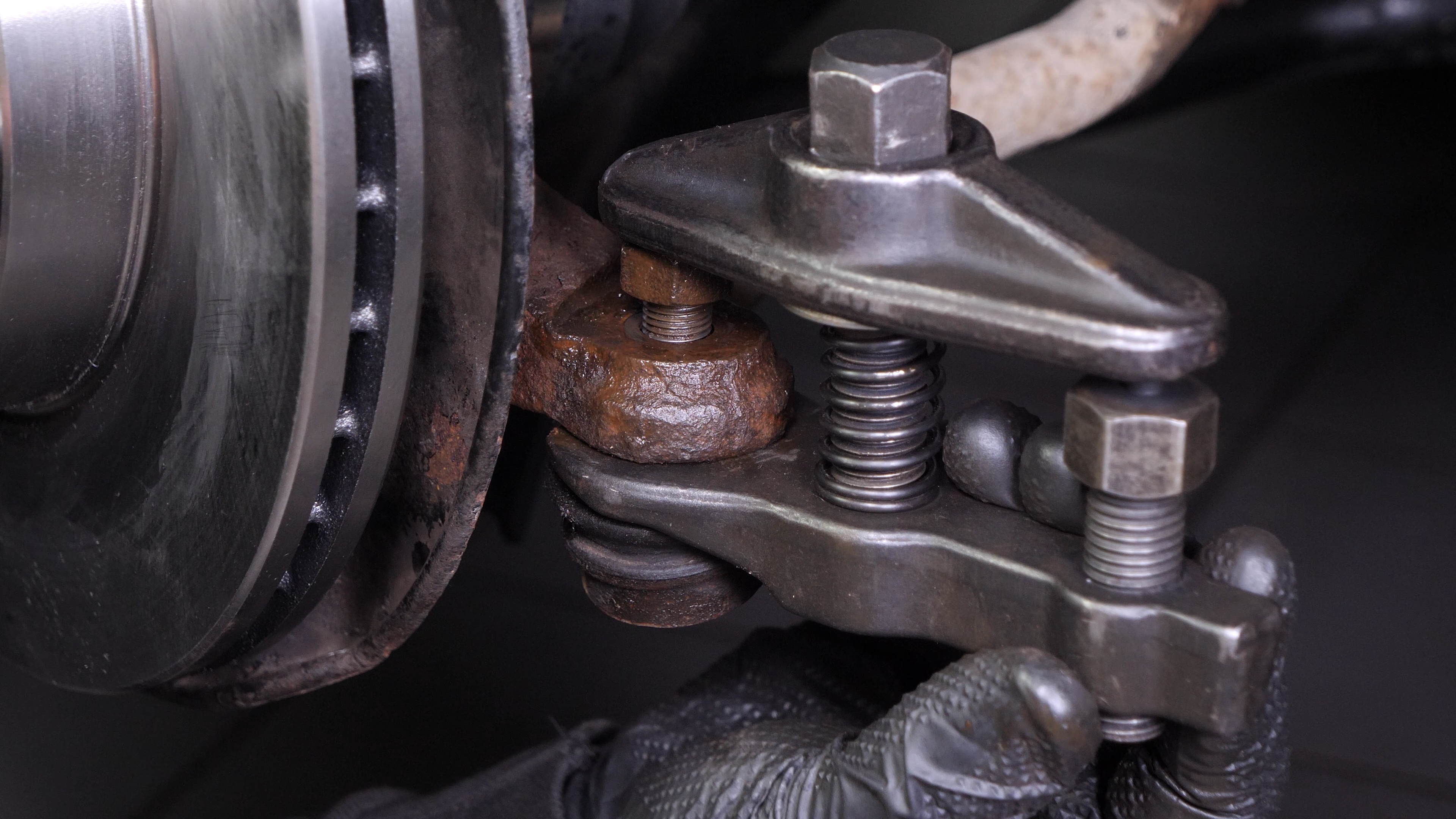 Remove the outer tie rod