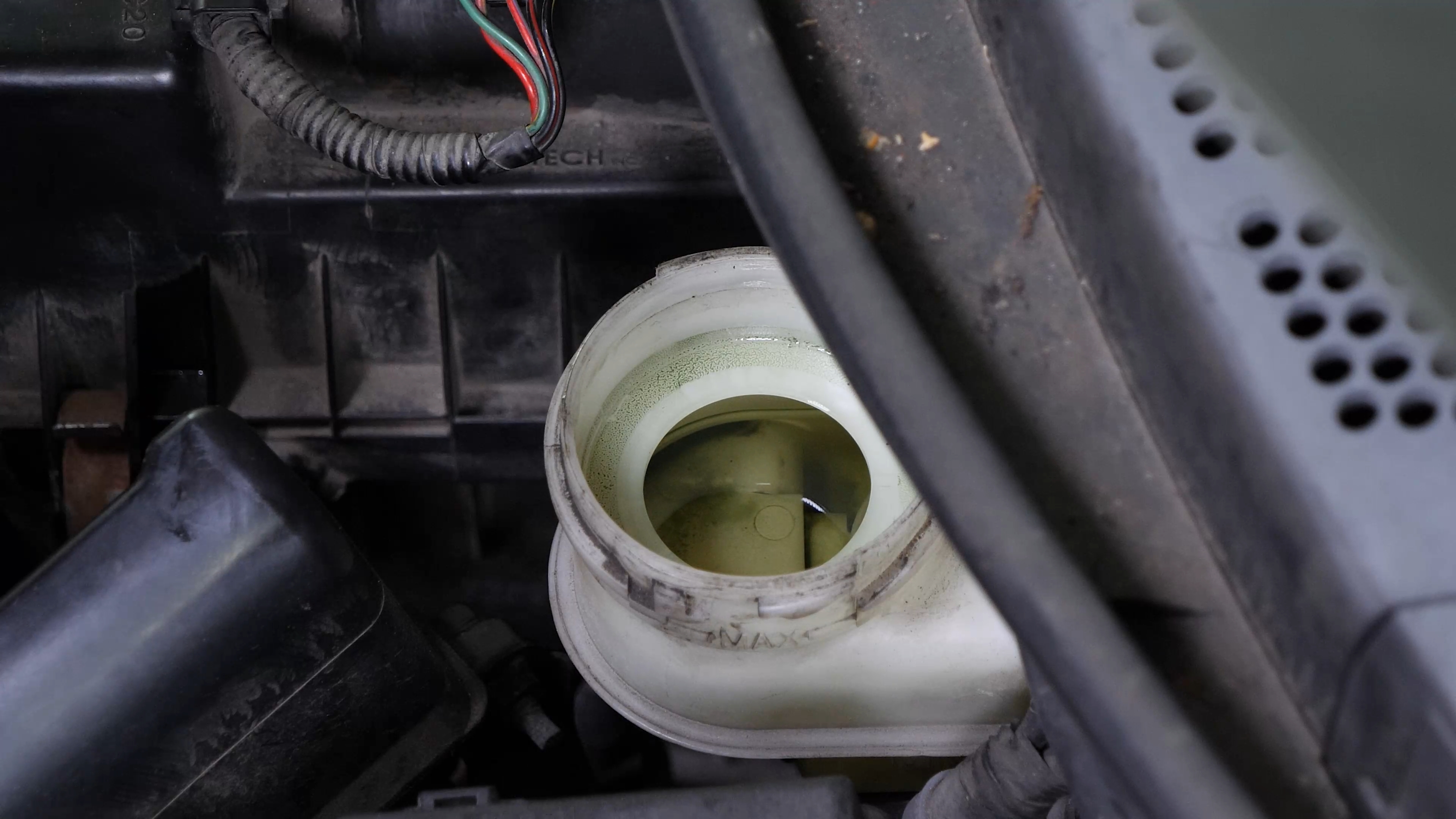 Renew the brake fluid