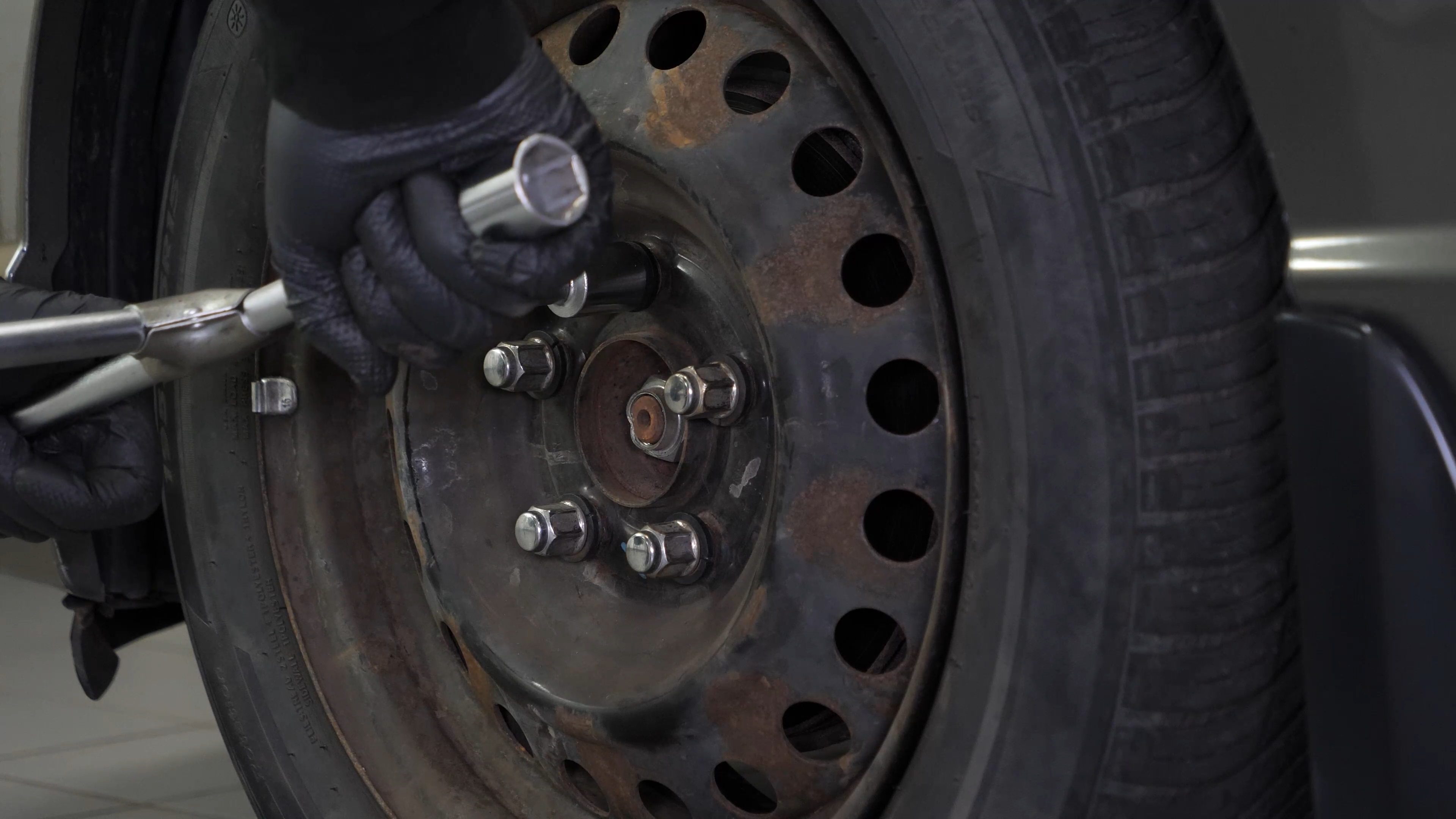 Lift the vehicle
