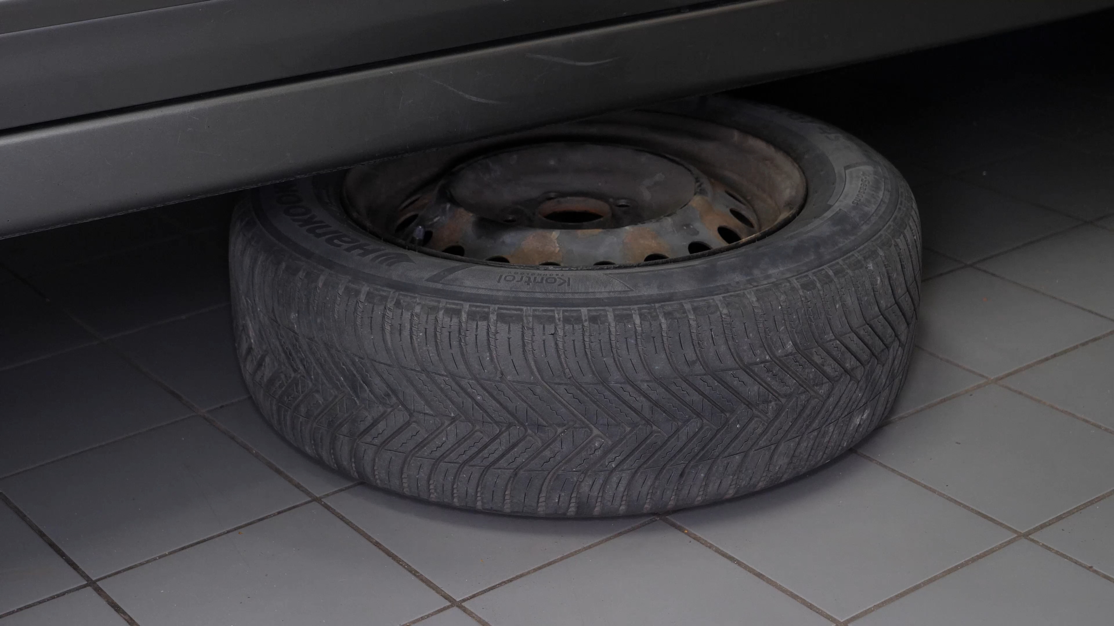Lift the vehicle