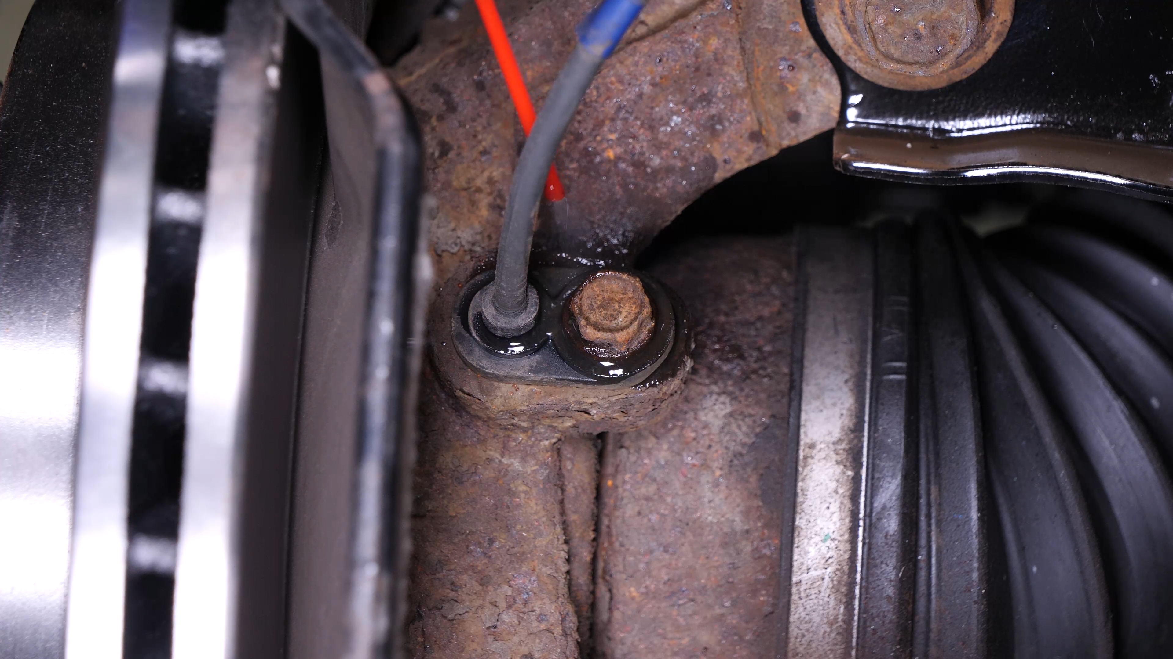 Remove the ABS sensor