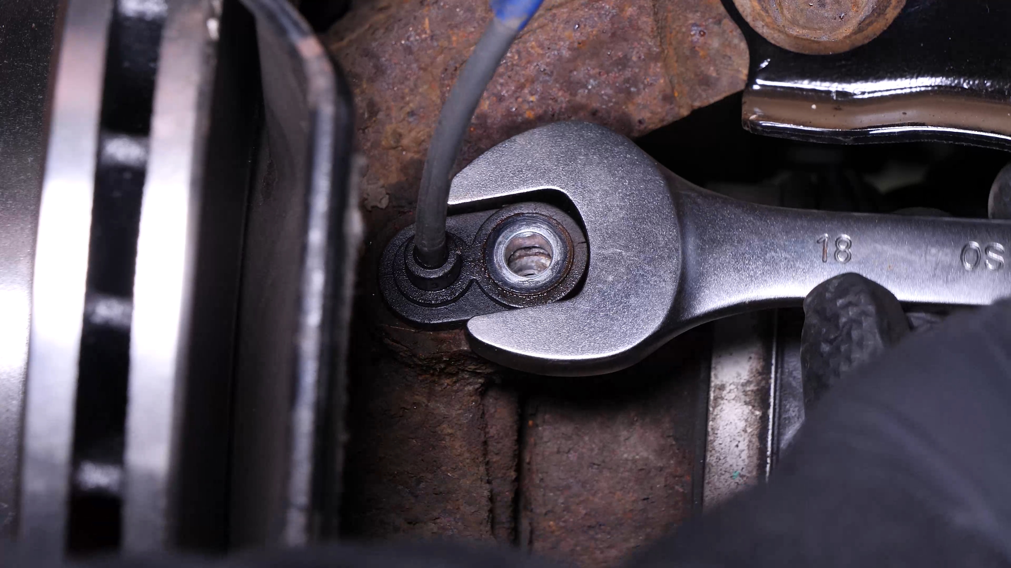 Remove the ABS sensor