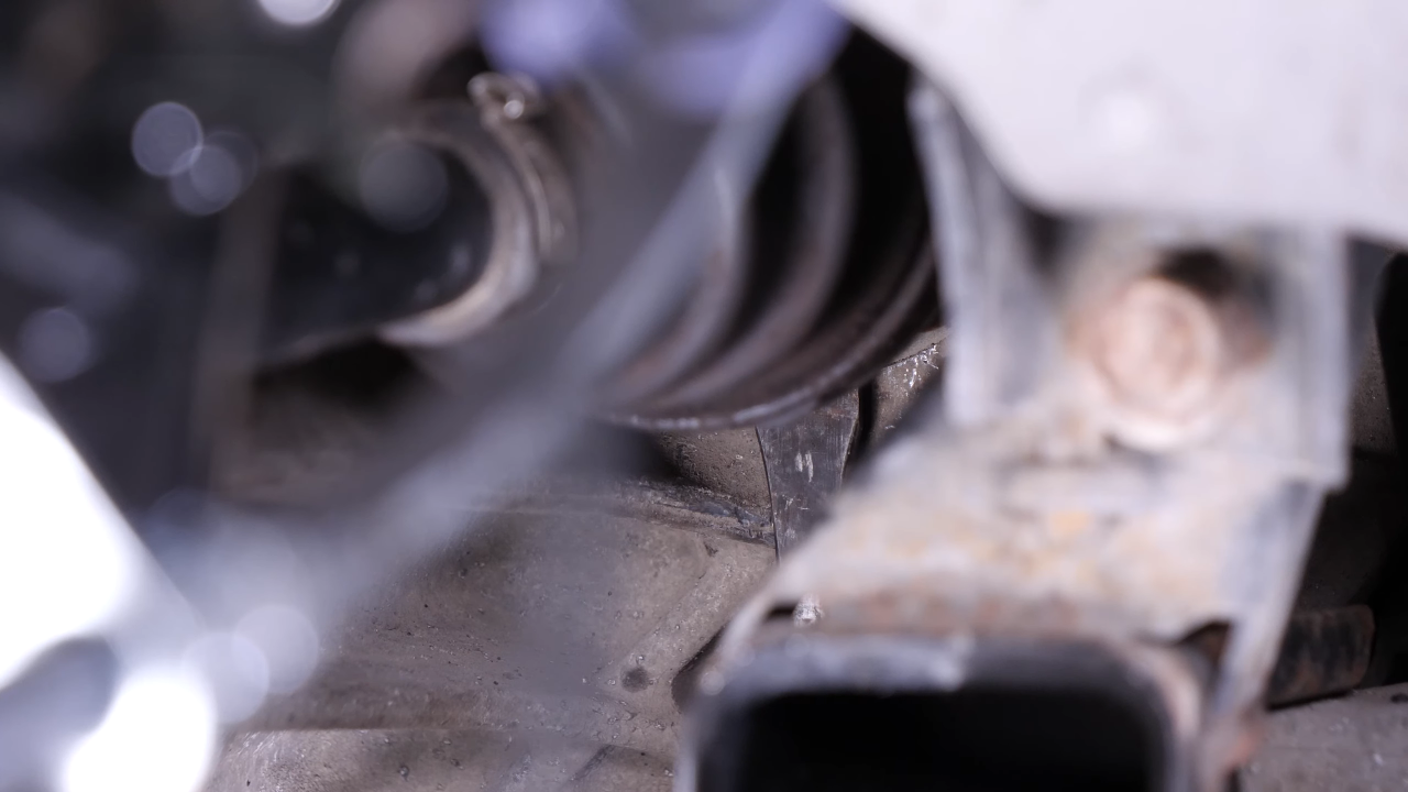Remove the CV axle