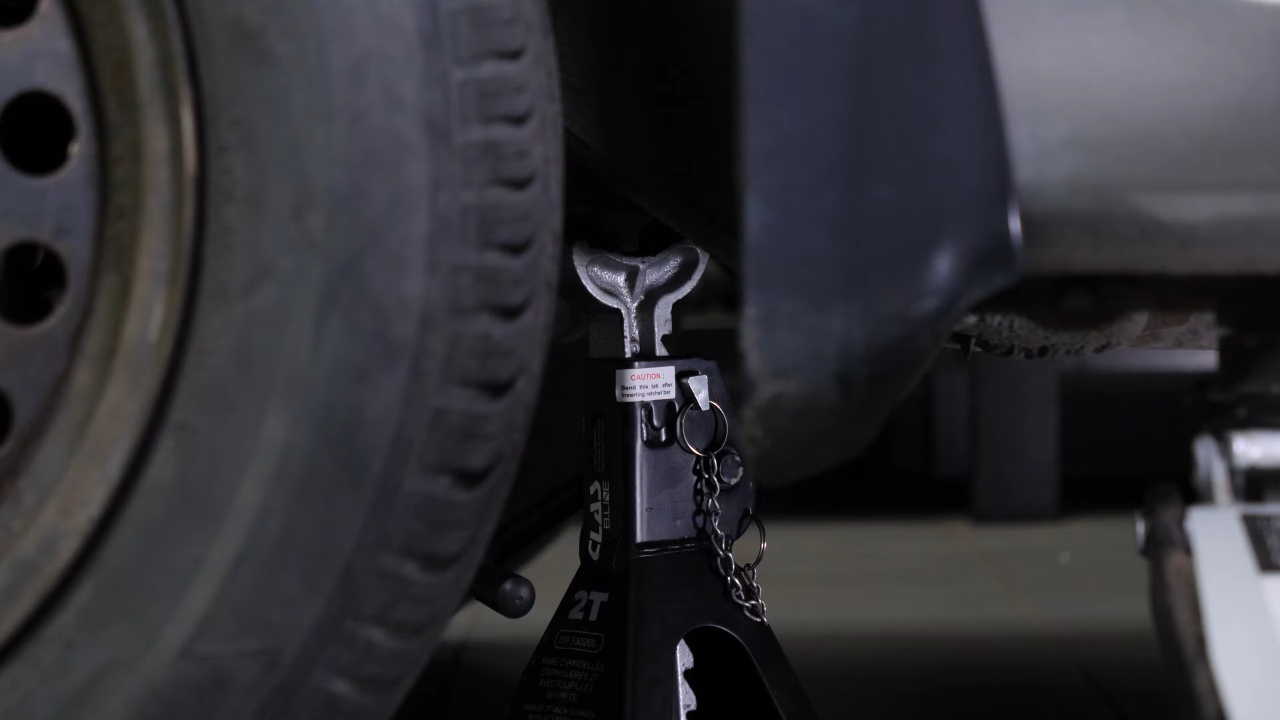 Lift the vehicle