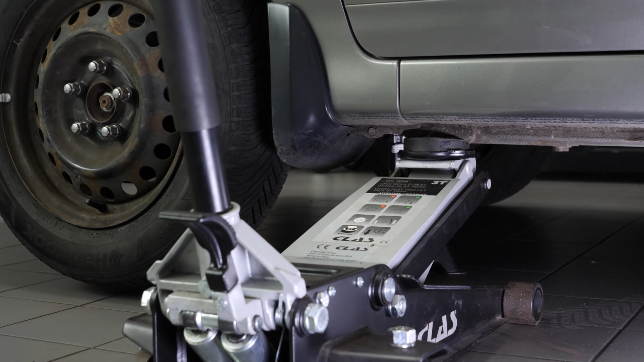 Lift the vehicle