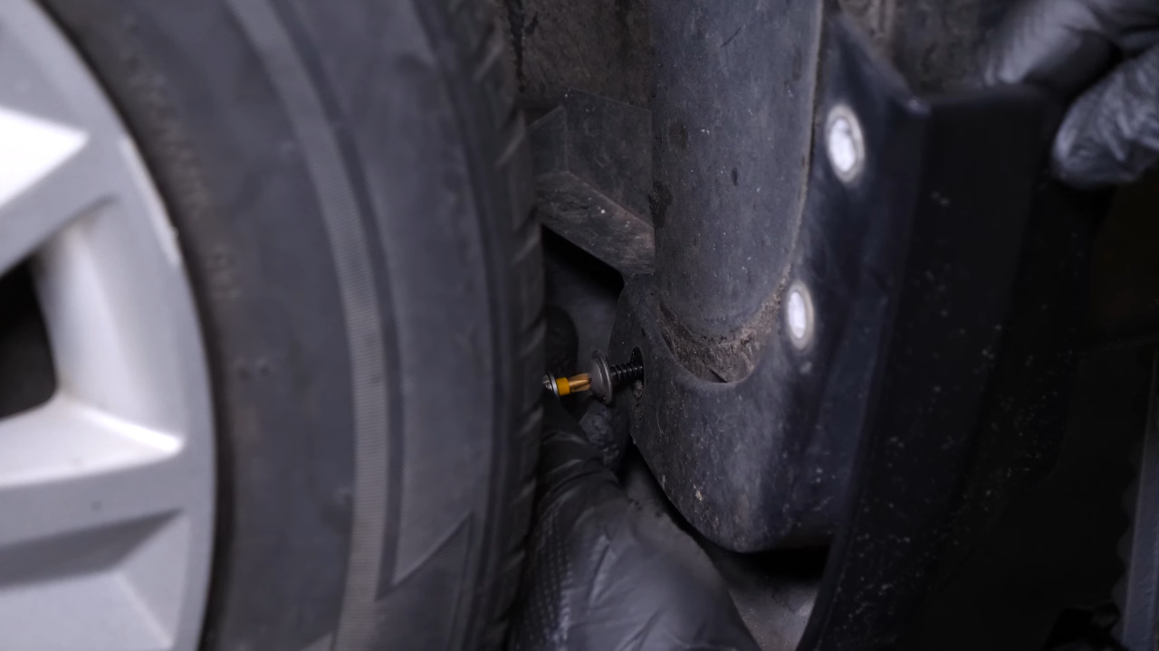 Remove the mudguard