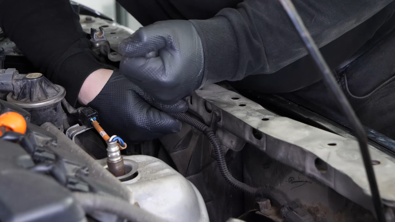 Remove the elements on the radiator support