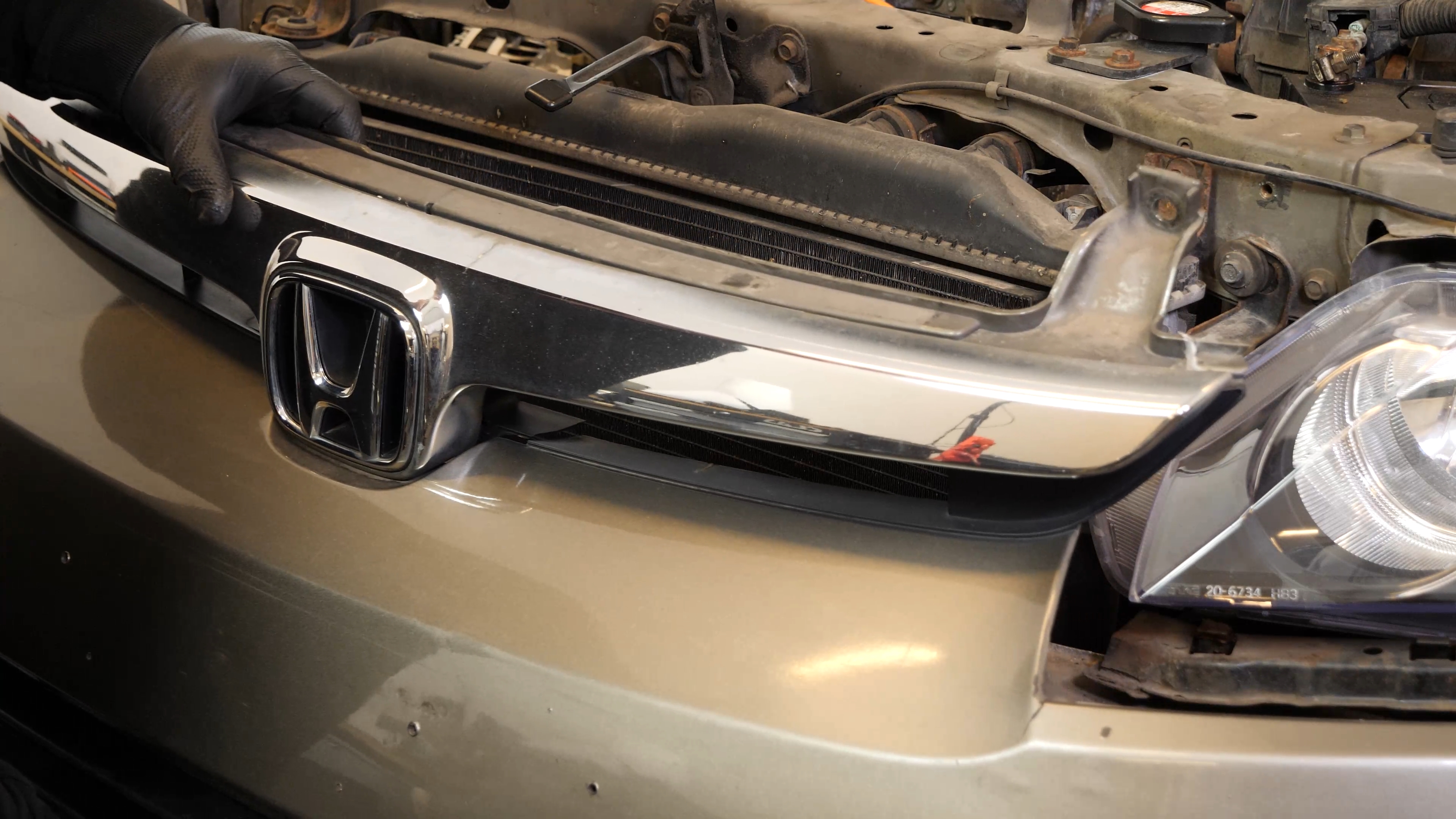 Remove the bumper cover