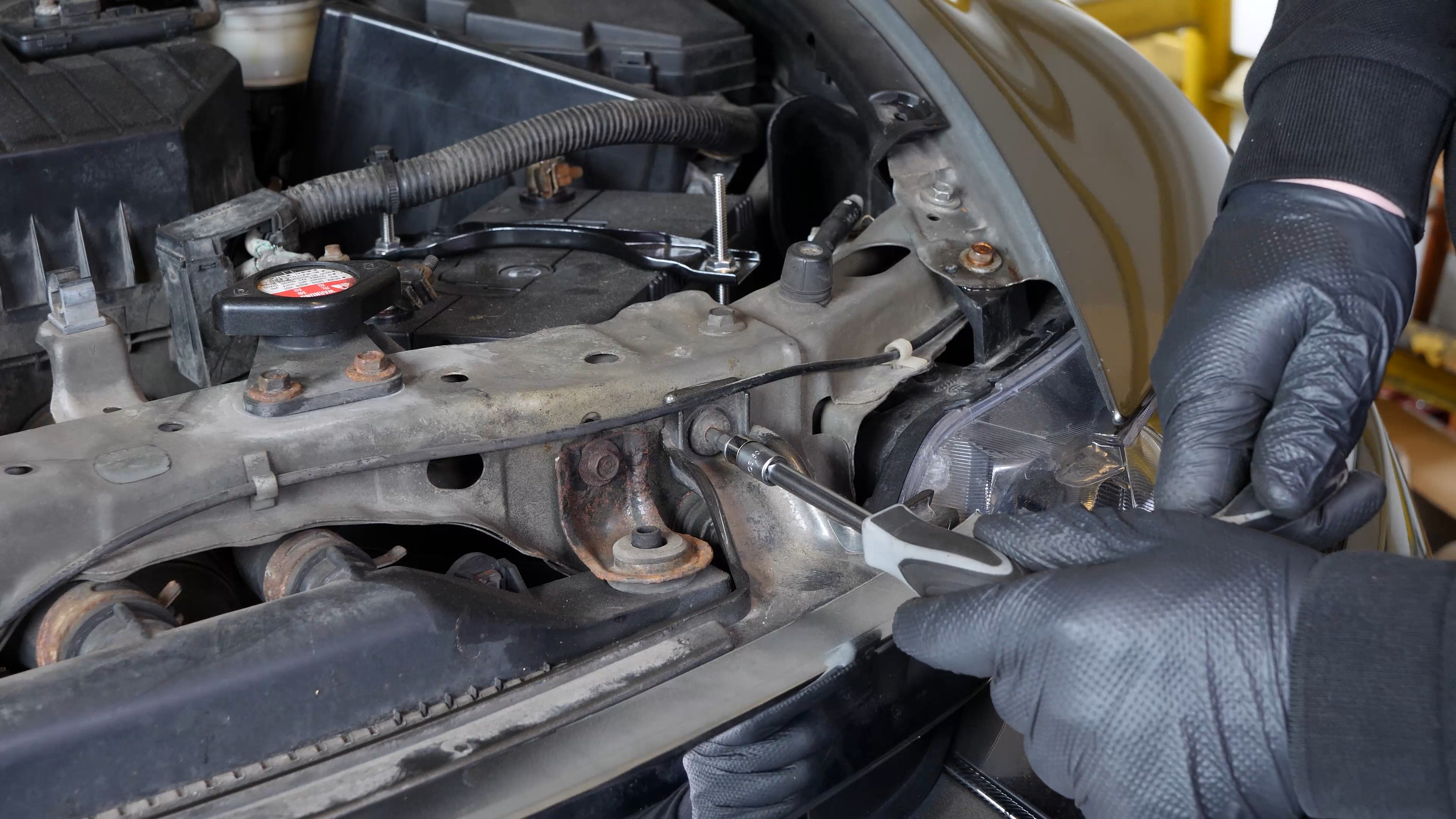 Reinstall the bumper cover