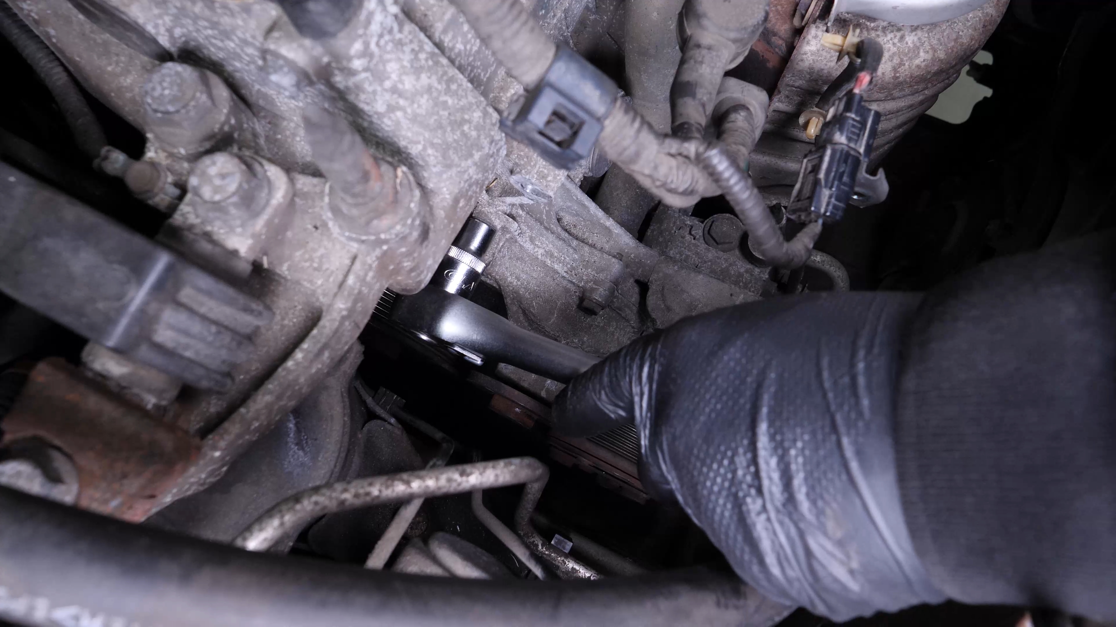 Remove the water pump