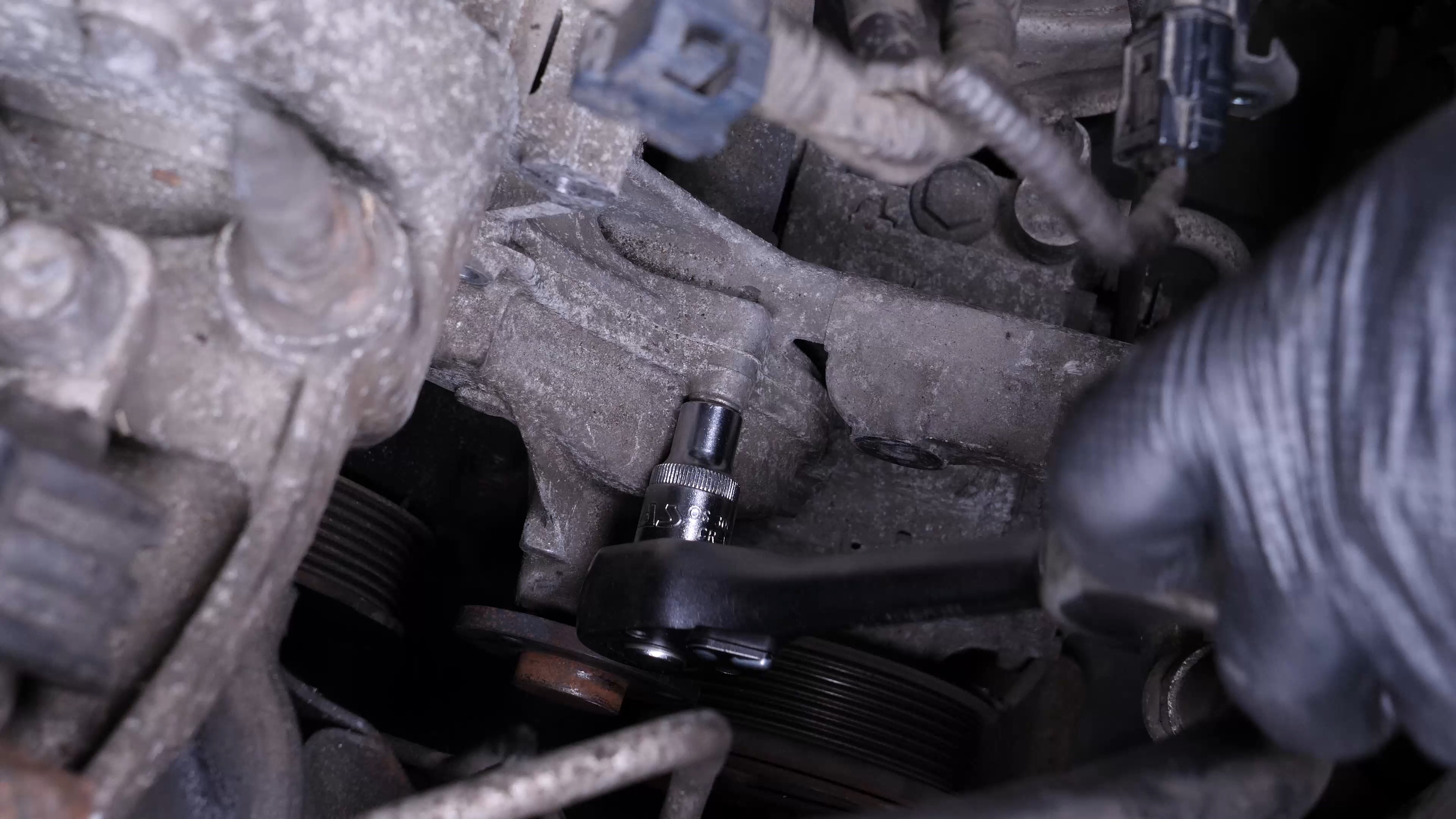 Remove the water pump