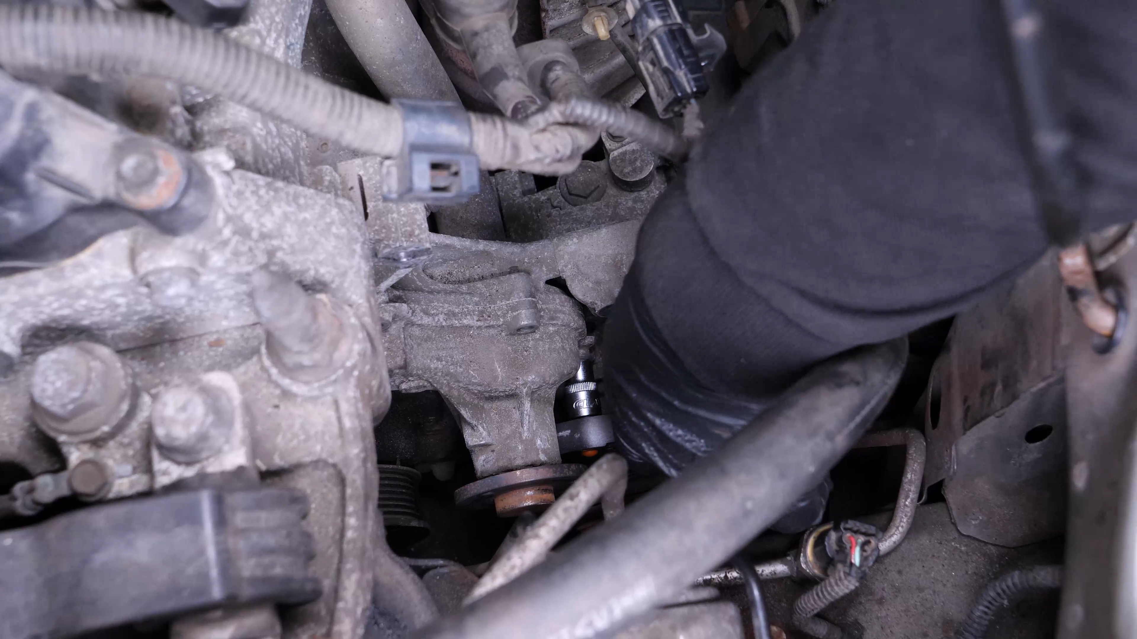 Remove the water pump
