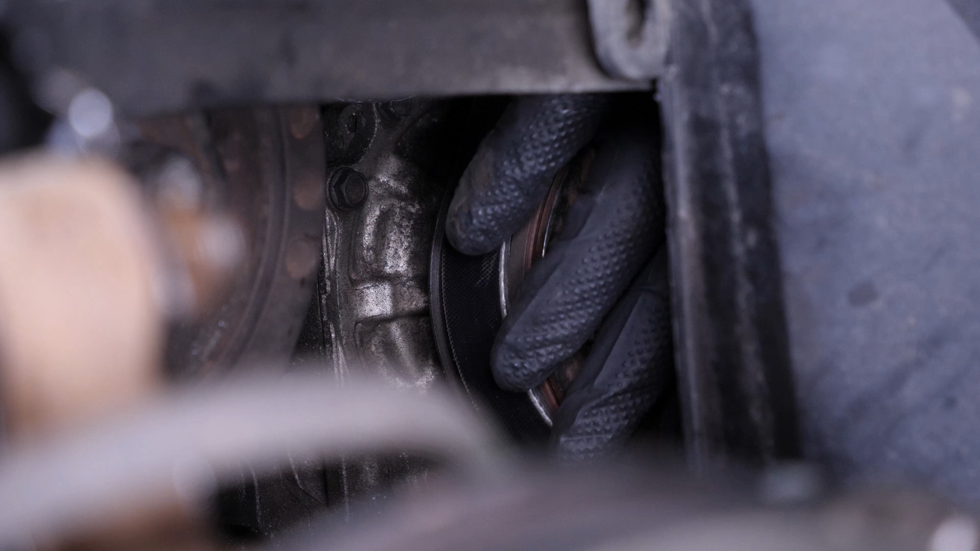 Put the serpentine belt back  
