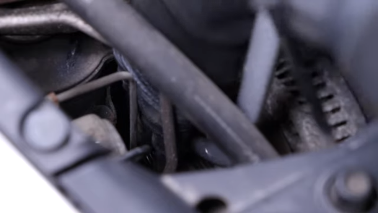 Remove the serpentine belt