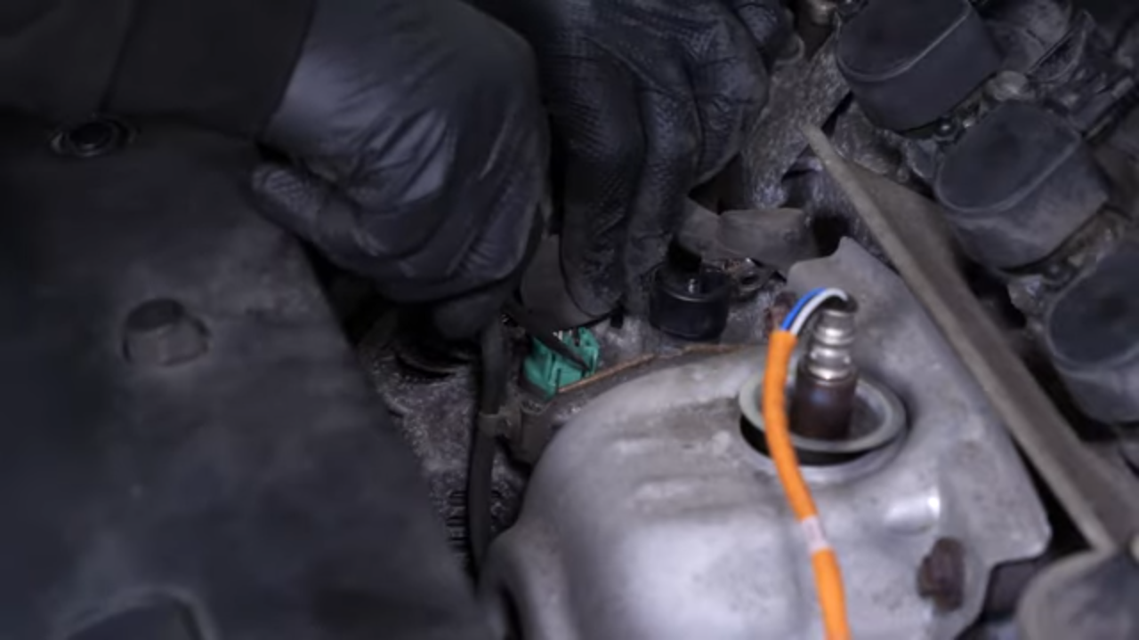 Disconnect the alternator