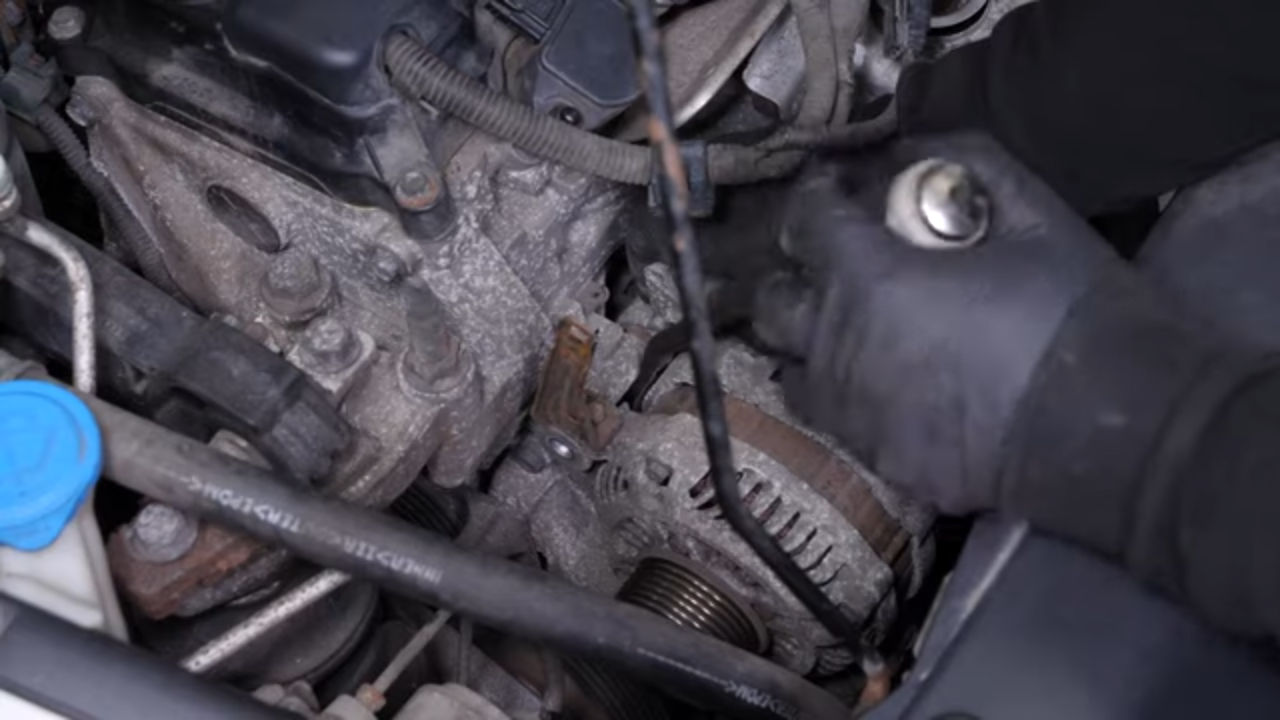 Remove the alternator