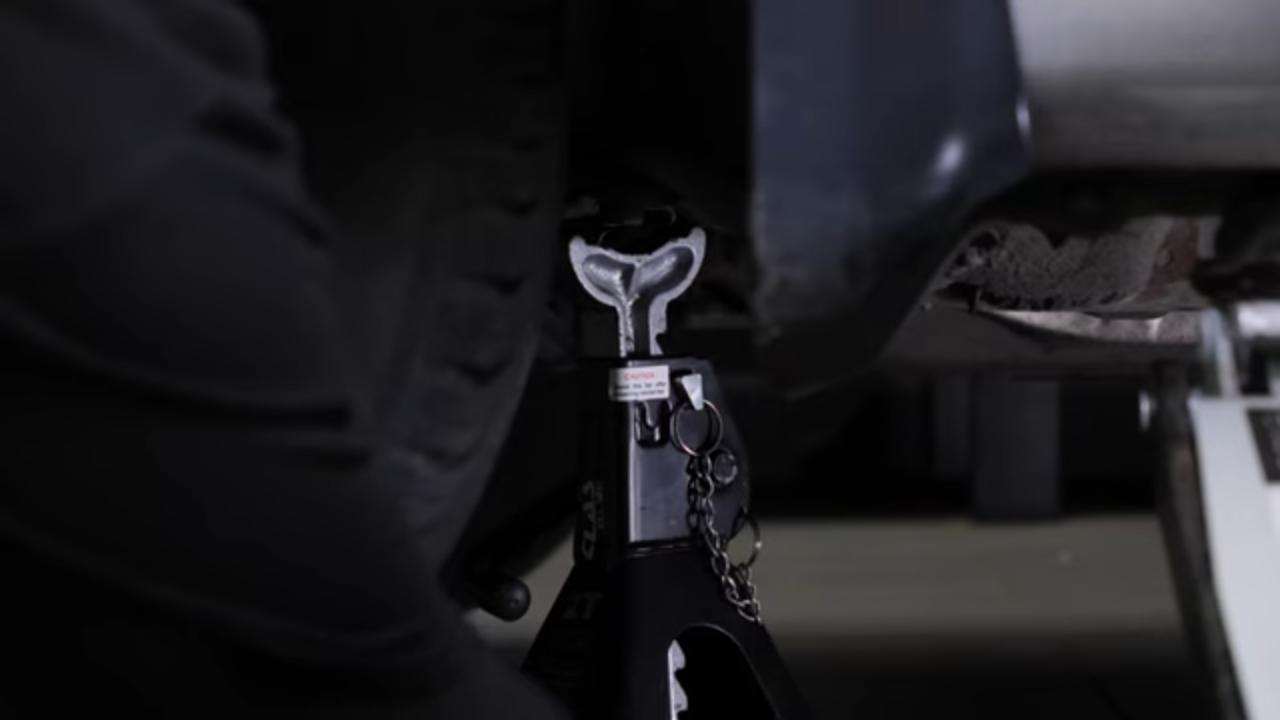 Lift the vehicle