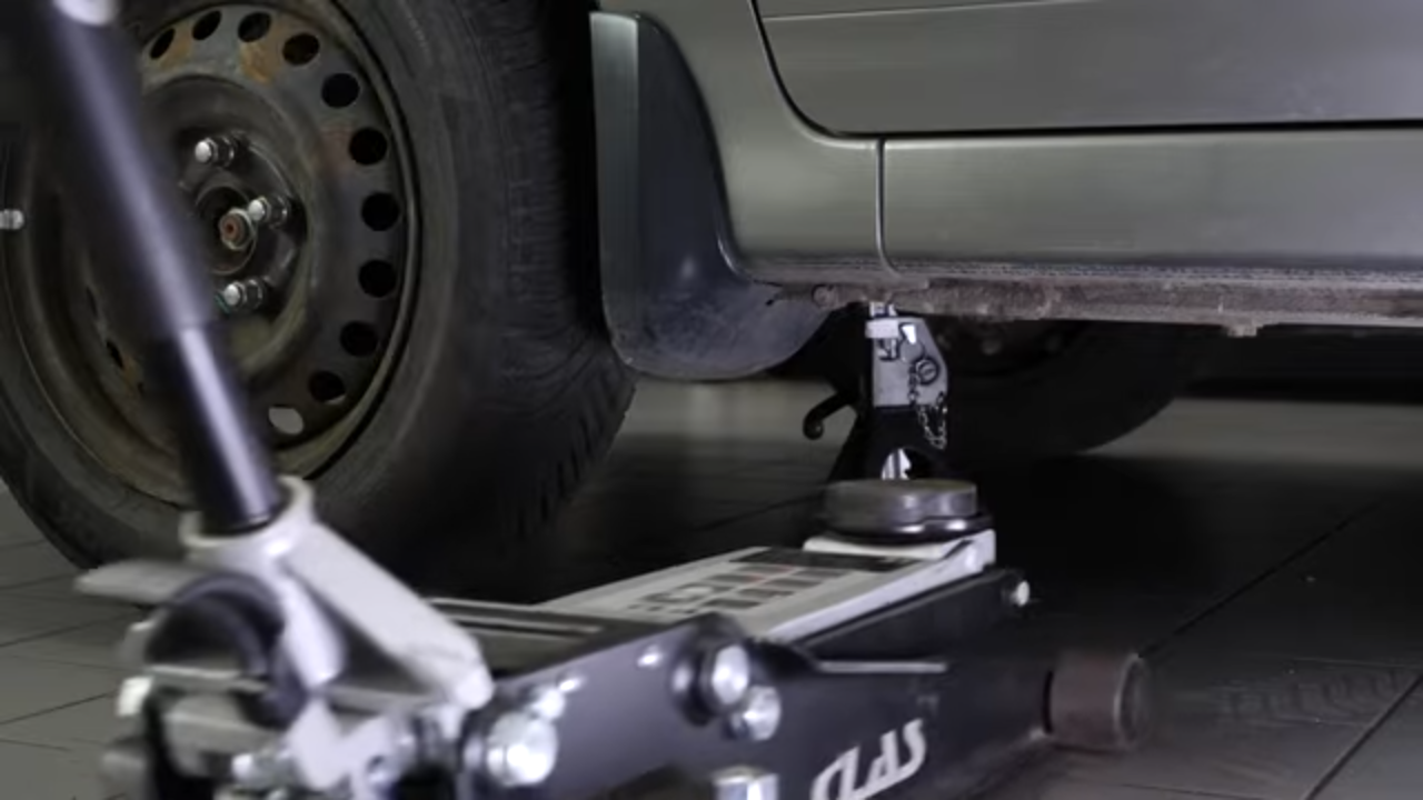 Lift the vehicle
