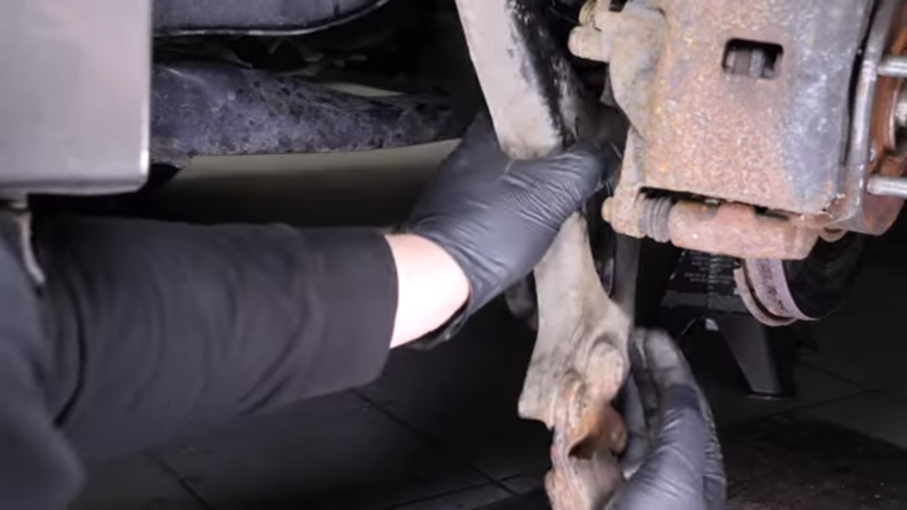 Remove the lower control arm