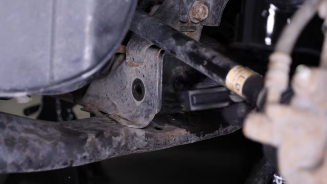 Remove the lower control arm