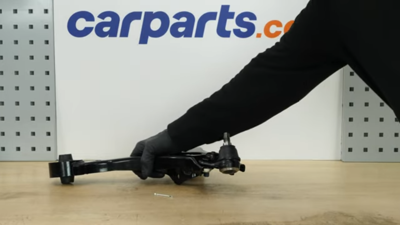 Put the control arm back