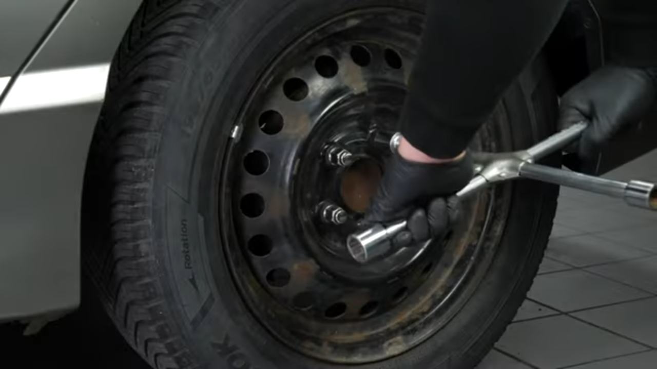 Put the vehicle back on the ground