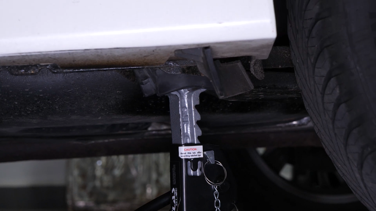 Lift the vehicle
