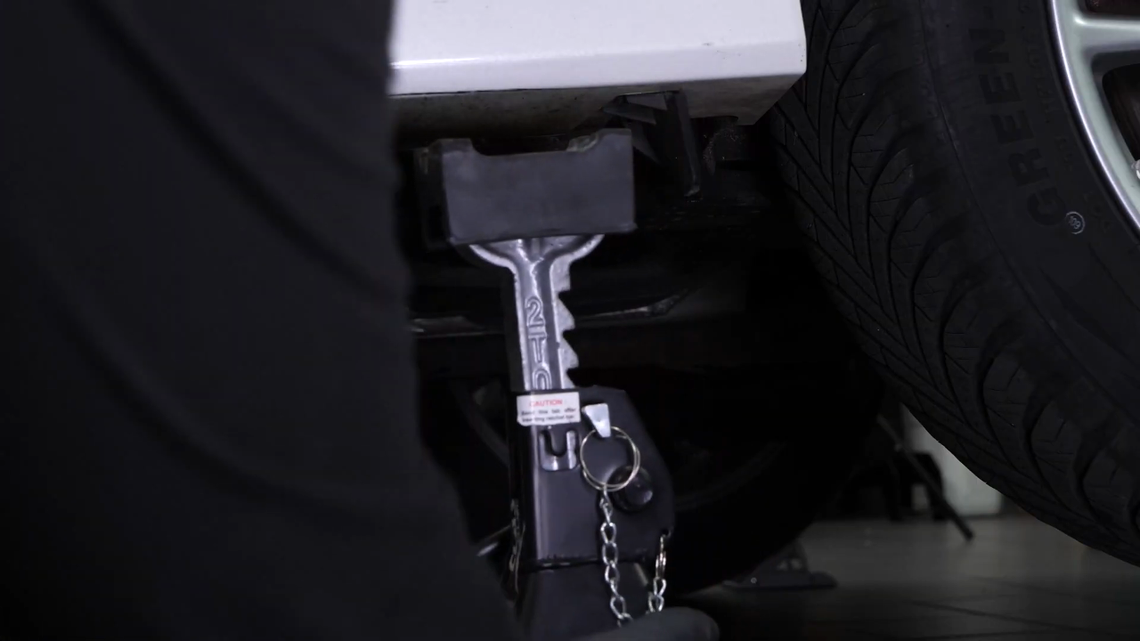 Lift the vehicle