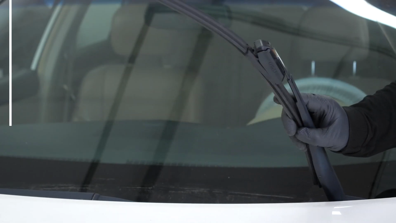 Remove the front windshield wipers