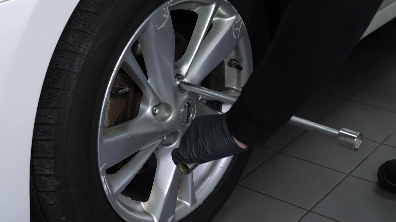 Lift the vehicle