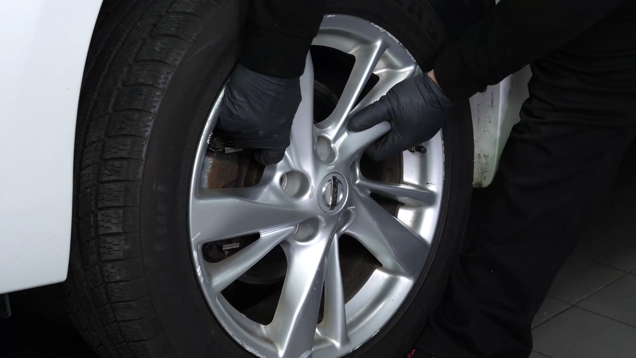 Take off the wheels