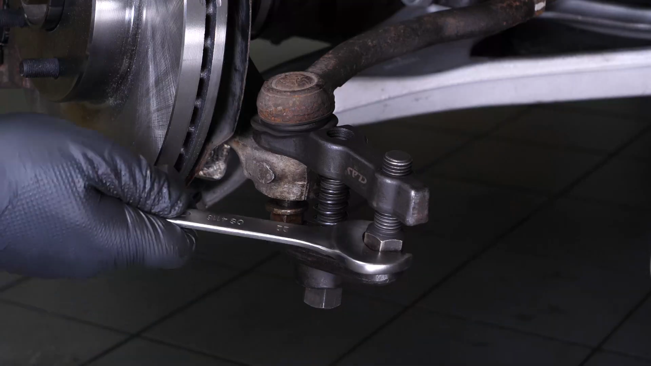Remove the outer tie rod