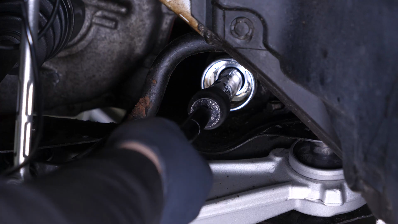 Install the new inner tie rod