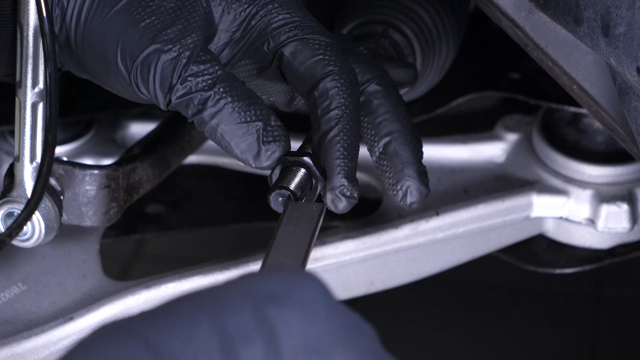 Install the locknut