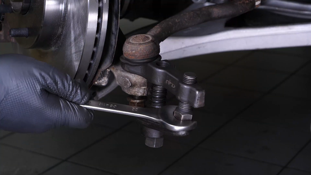 Remove the outer tie rod