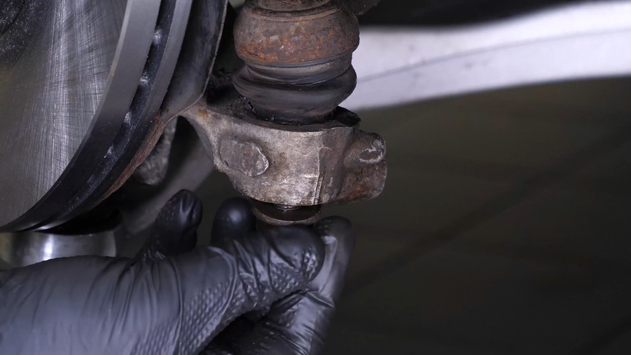 Remove the outer tie rod