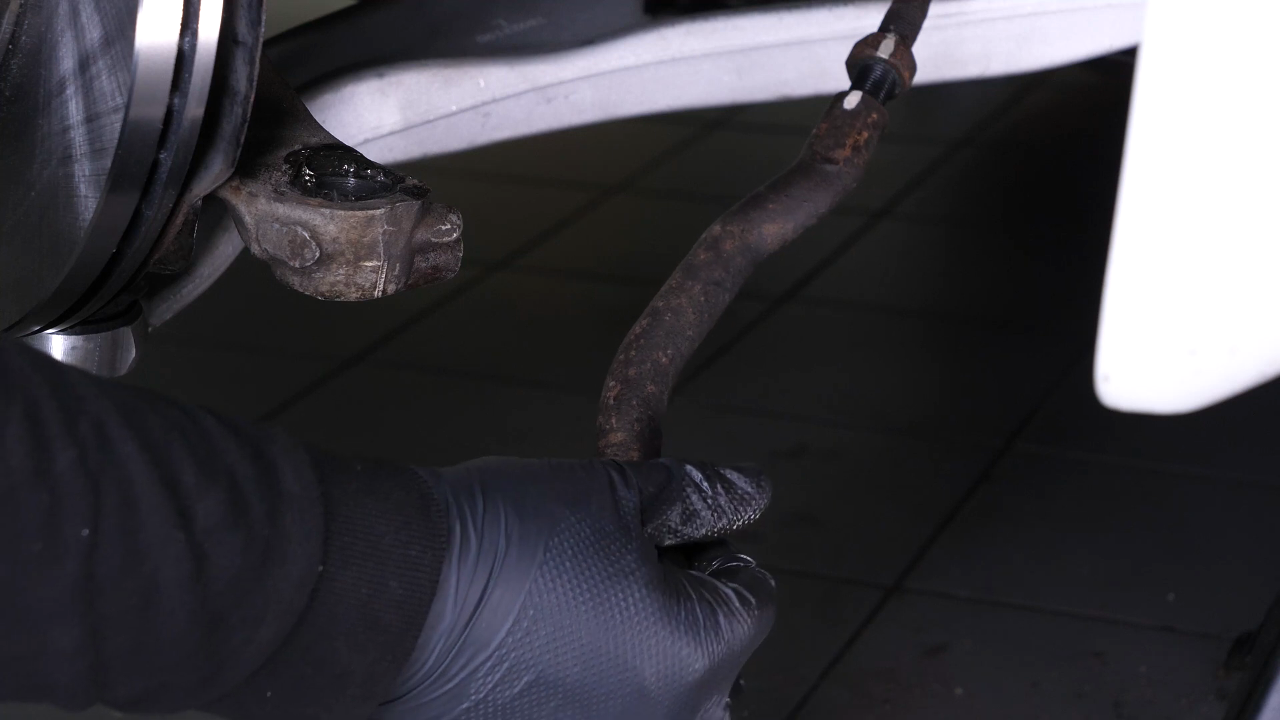 Remove the outer tie rod
