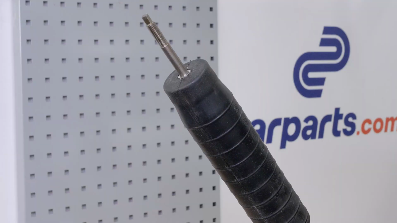 Prepare the new shock absorber