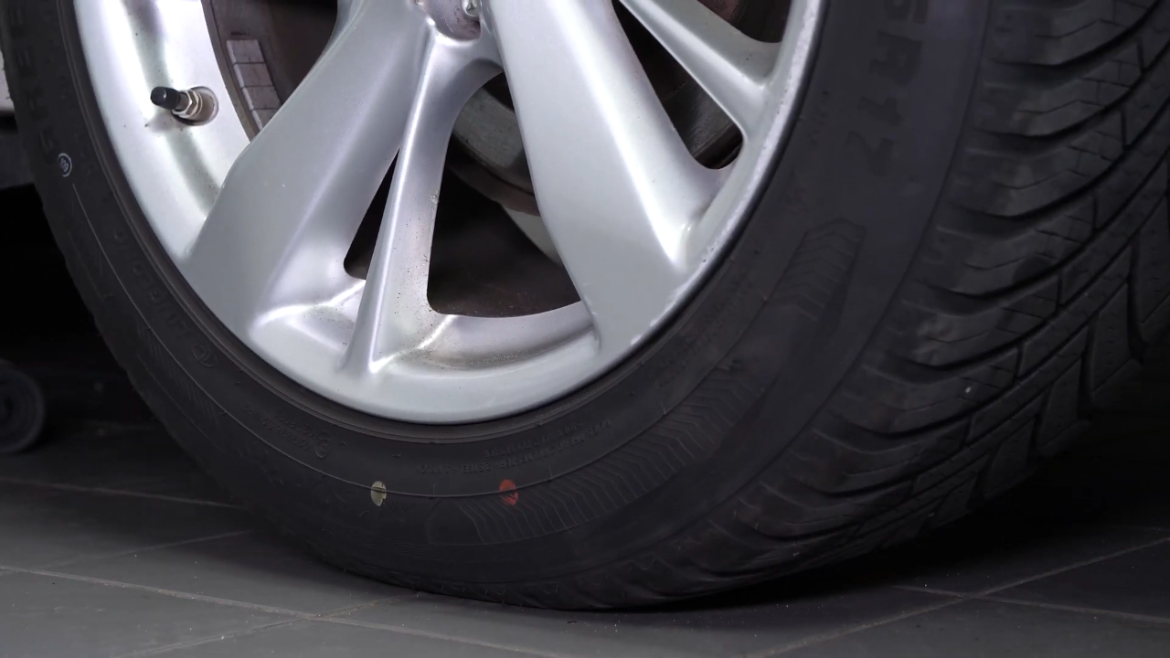 Put the vehicle back on the ground