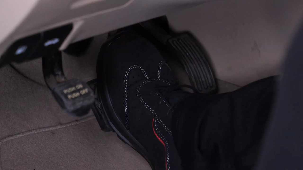 Put the vehicle back on the ground