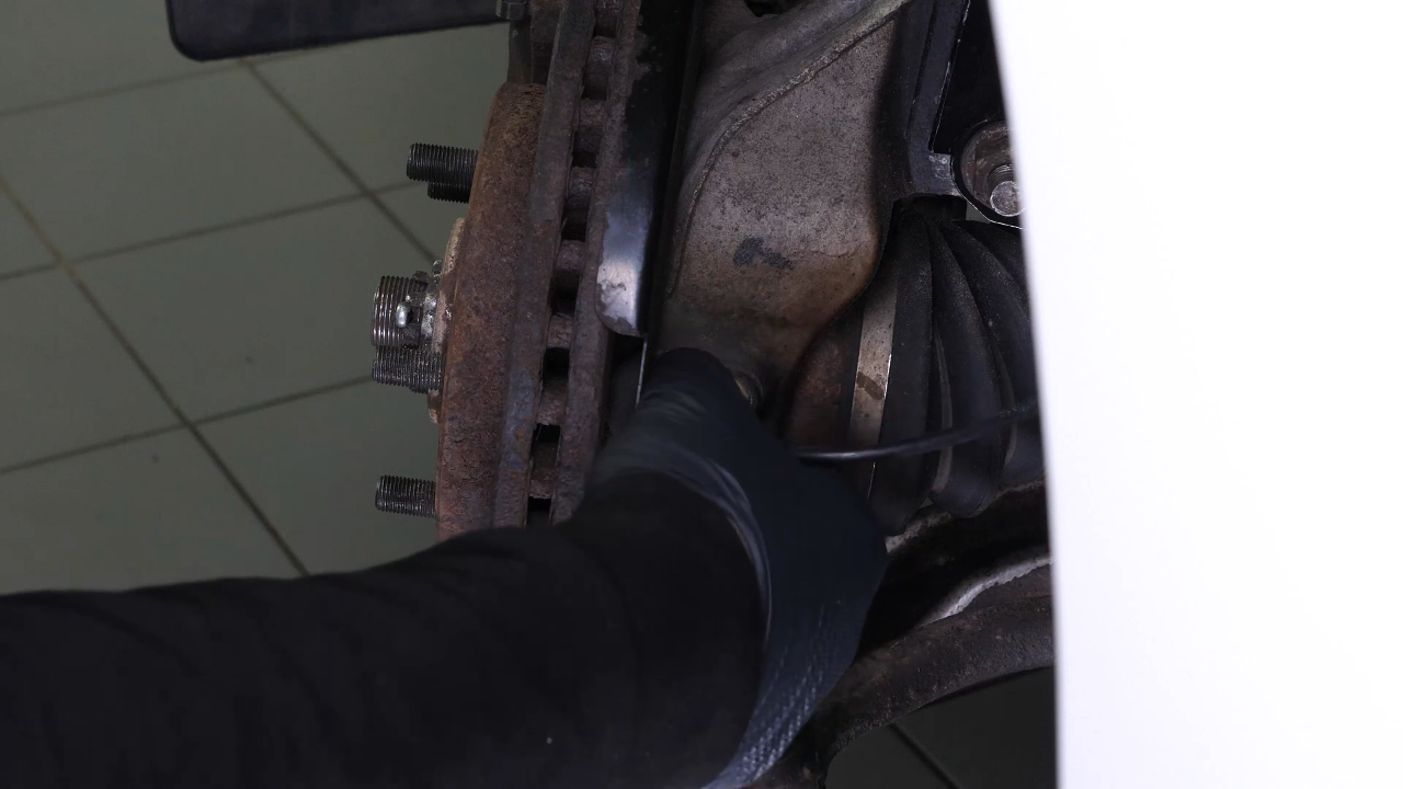 Remove the ABS sensor