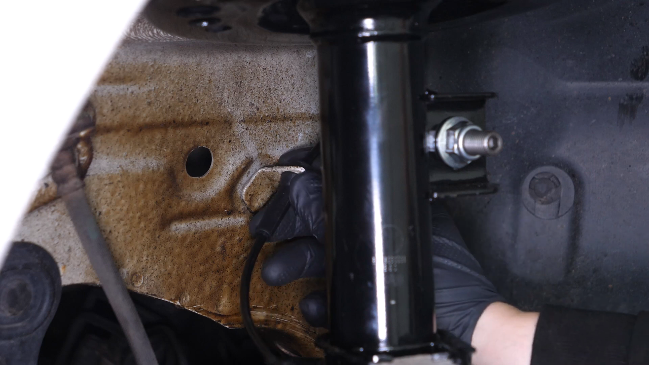 Install the ABS sensor