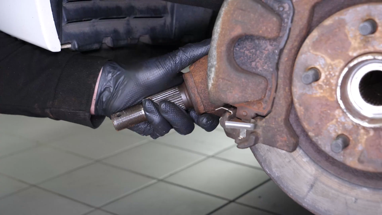 Remove the CV axle